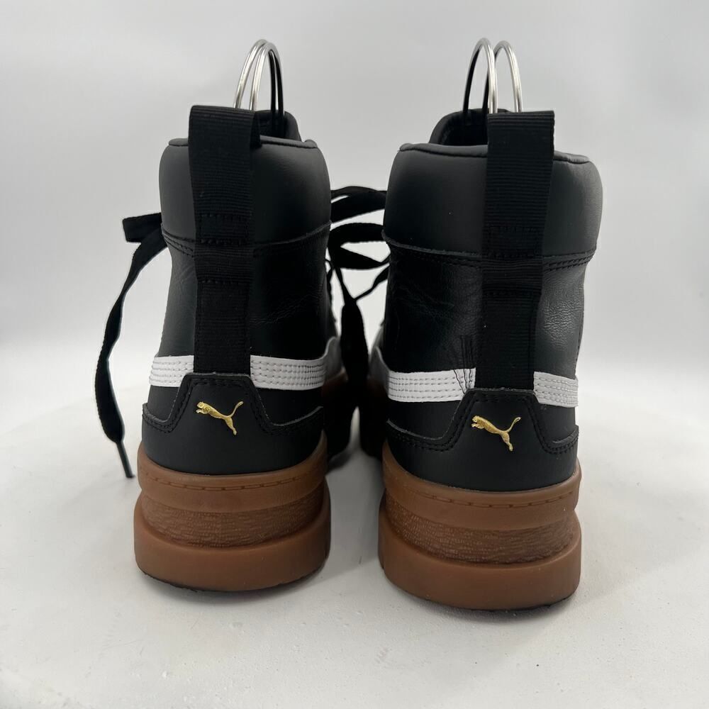 PUMA Mayze Womens Mid Platform Black Sneakers Casual Shoes Size 8.5 - Picture 13 of 15